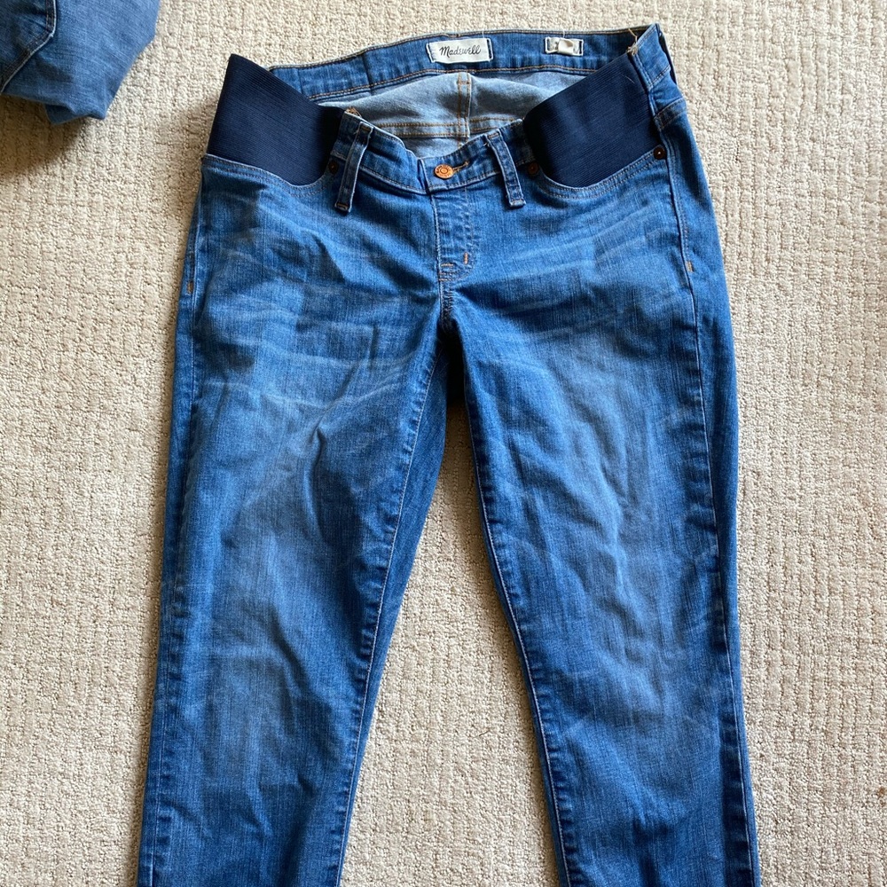 Madewell maternity jeans